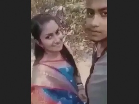 Stunning girl gives outdoor blowjob until climax