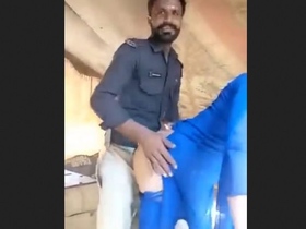 Shemale gets roughed up by a Pakistani cop in a hardcore video