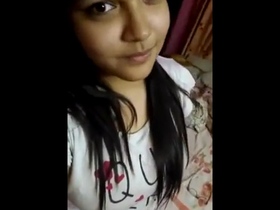 Watch Asmita's seductive striptease and get lost in her naked beauty