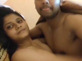 Indian girl's sensual blowjob and sex with her boyfriend