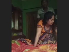 Indian bhabi gets her pussy fucked hard from behind