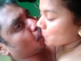 Mature couple gets caught in the act of passionate kissing and sex