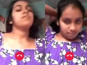 Cute girl's HD MMS with her lover for a romantic evening